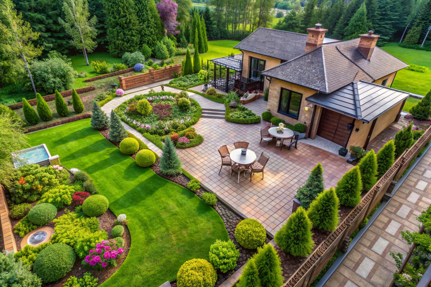 Landscaping and exterior development showcase
