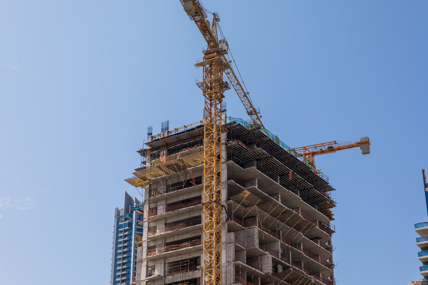 Building construction project showcase